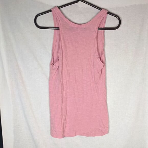 NWT Junk Food Clothing Sunkissed Beach Graphic Tank Barbie Pink Medium M - Picture 3 of 4